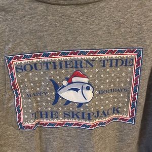 Southern Tide Long sleeve Holiday shirt